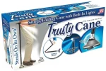 عكاز Trusty Cane السحري بقاعدة رباعية ومصباح مدمج للمشي