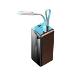 باور بانك بسعة 120000 مللي أمبير مع شحن سريع 22.5 واط وشاشة رقمية وأربعة منافذ USB