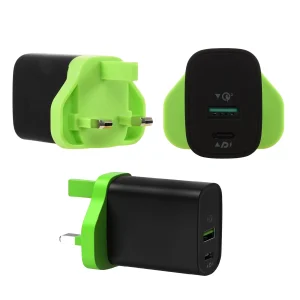 شاحن جوال سريع 65 واط مع كابل USB-C متين يدعم شحن حتى 100 واط