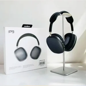 سماعة Headphones لاسلكية بخاصية إلغاء الضوضاء وتصميم مريح فوق الأذن