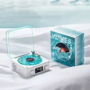 مكبر صوت محمول للمساعدة على التركيز والنوم بتقنية بلوتوث وتصميم كلاسيكي