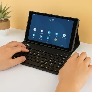 تابلت U17 مع كيبورد وماوس بلوتوث وشاشة 7 بوصات وذاكرة 1 تيرابايت