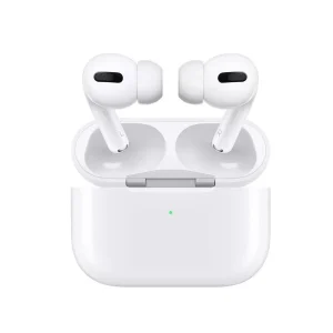 سماعة AirPods لاسلكية تدعم Bluetooth 5.1 وعزل الضوضاء مع علبة شحن