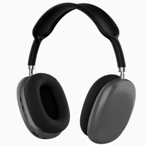 سماعة Headphones لاسلكية بخاصية إلغاء الضوضاء وتصميم مريح فوق الأذن
