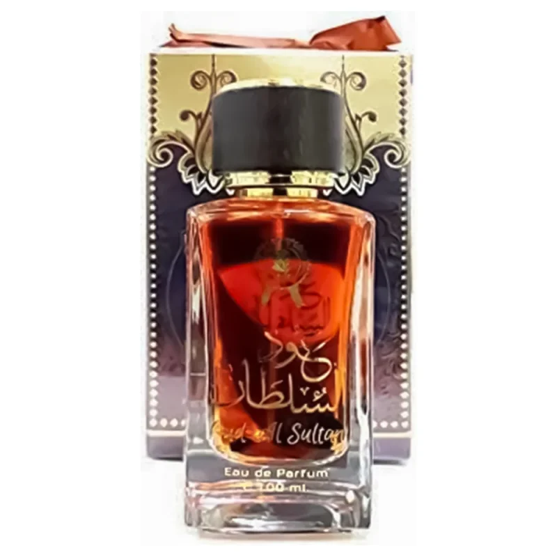 عطر عود السلطان 100 مل بزجاجة أنيقة ورائحة فاخرة