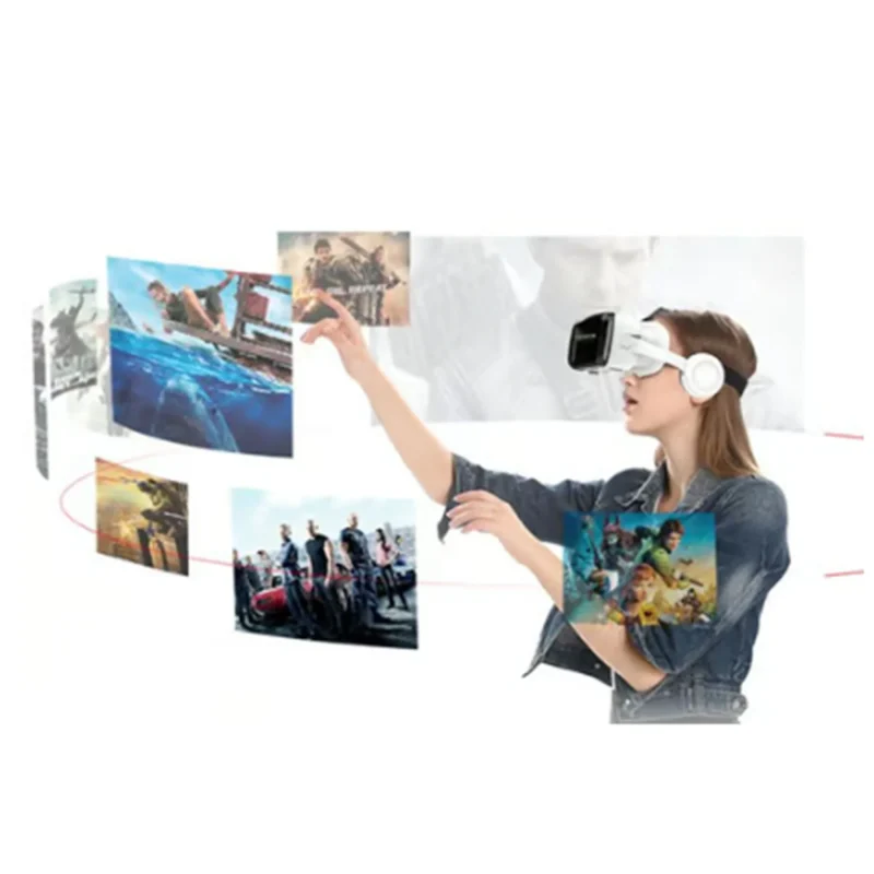 نظارة واقع افتراضي VR Shinecon لمشاهدة الأفلام والألعاب ثلاثية الأبعاد