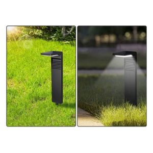 عمود إنارة بالطاقة الشمسية مقاوم للماء سهل التركيب + تشغيل تلقائى