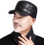 • قبعات شتوية سميكة مقاومة للماء مصنوعة من الجلد